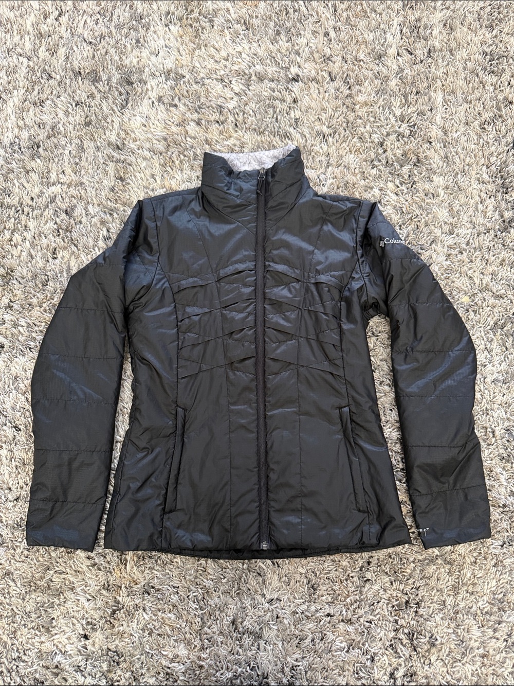 Columbia Women's Black Omni-Heat Insulated Jacket Small